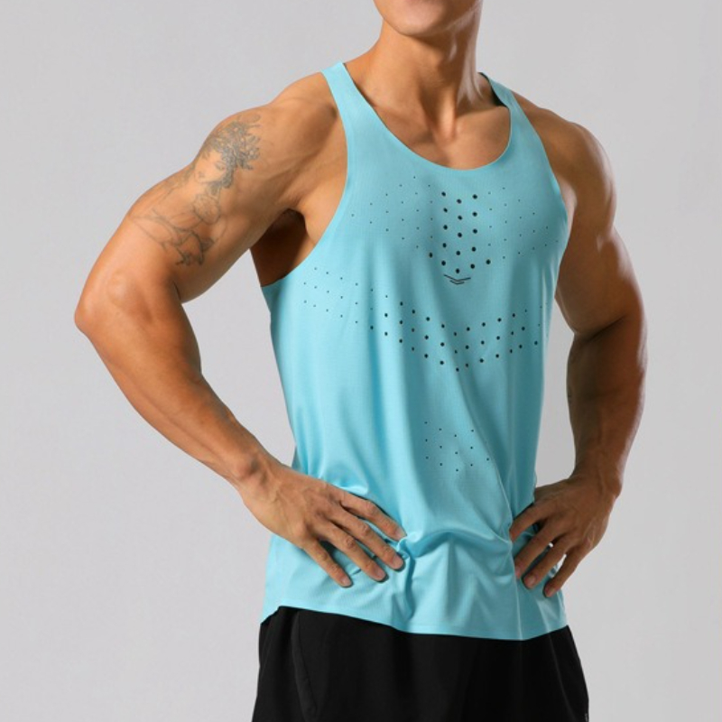 Running Gear Reflective - الرجال خفيفة للغاية سريعة الجافة صدرة