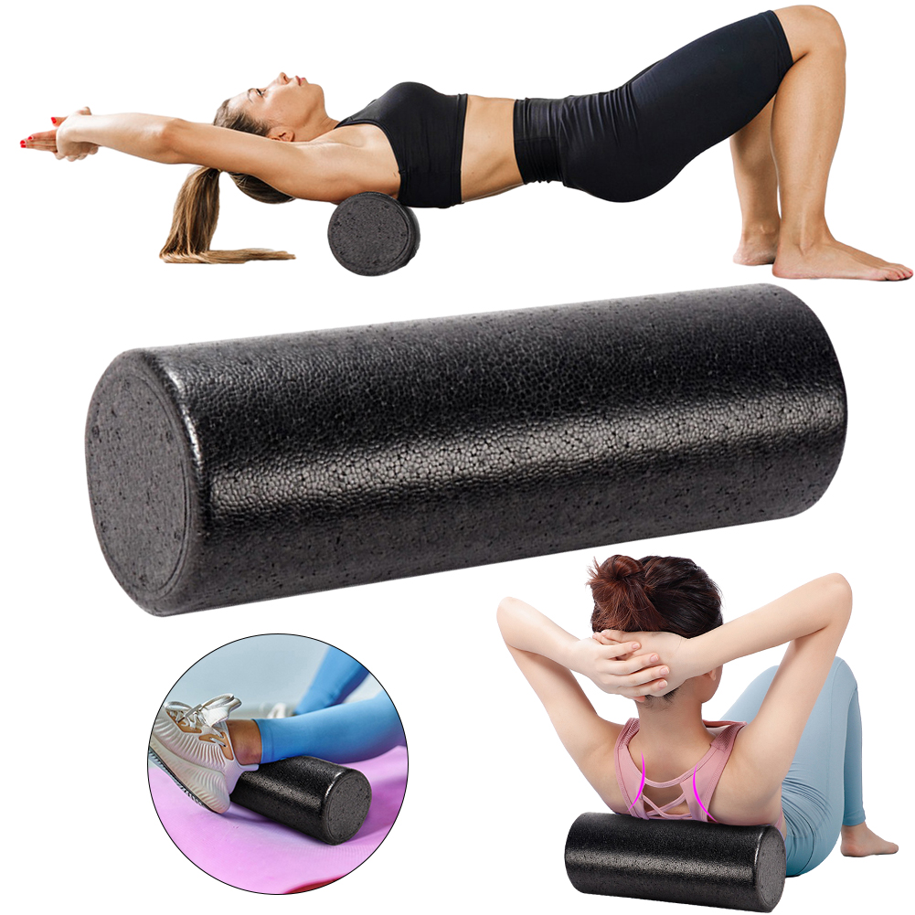 35/45 سم أسطوانة تدليك رياضية  - مراجعة Muscle Roller Stick وسعره