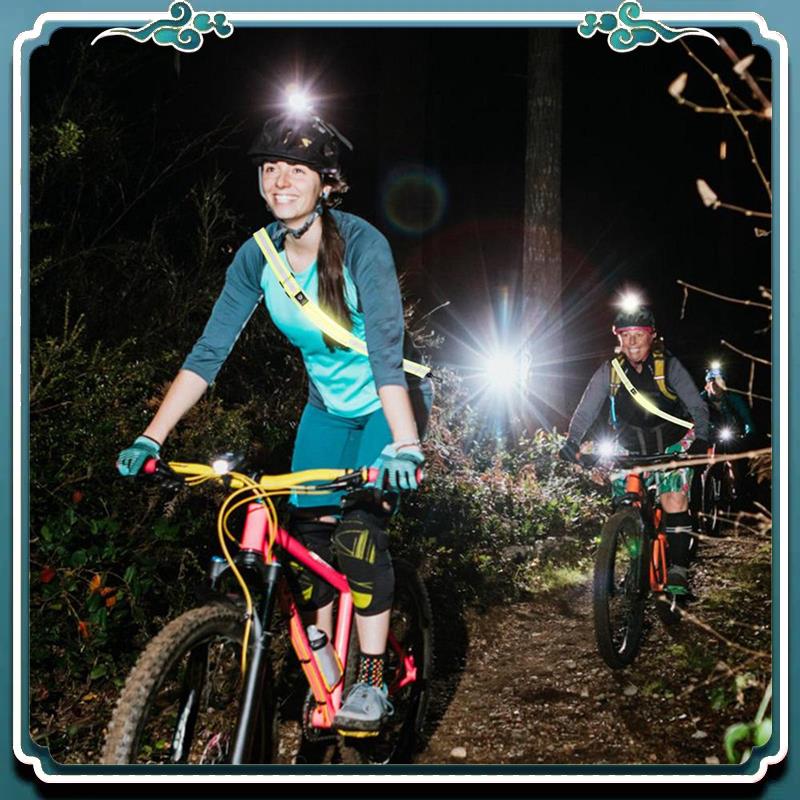 معدات المشي بحزام عاكس LED موث - مراجعة Running Gear At Night وسعره