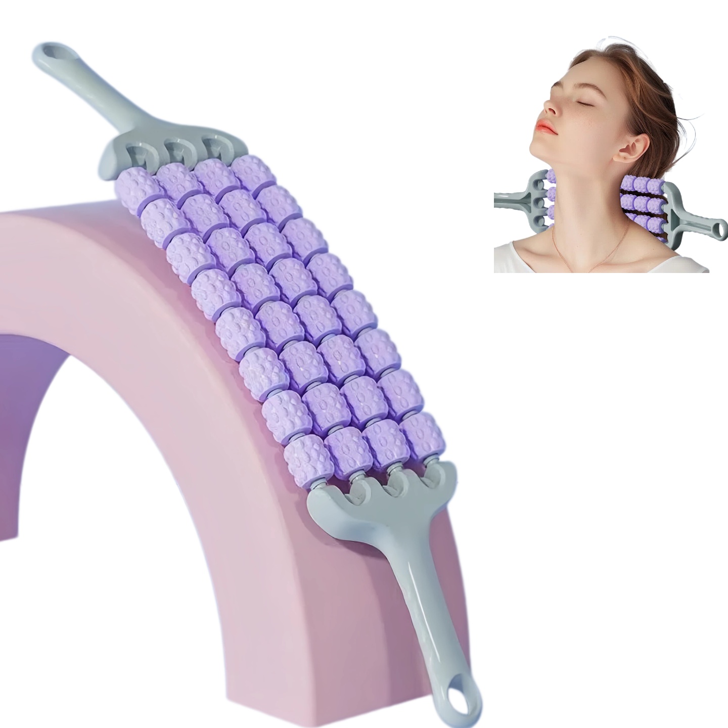 أداة تدليك يدوية بثلاث أو أربع - مراجعة Muscle Roller Stick وسعره