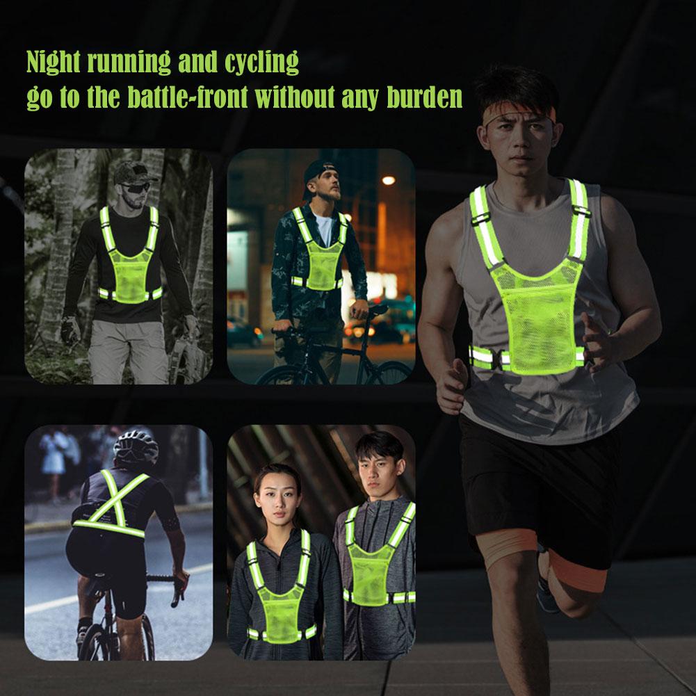 سترات عاكسة للسلامة خفيفة الوز - مراجعة Running Gear Reflective وسعره