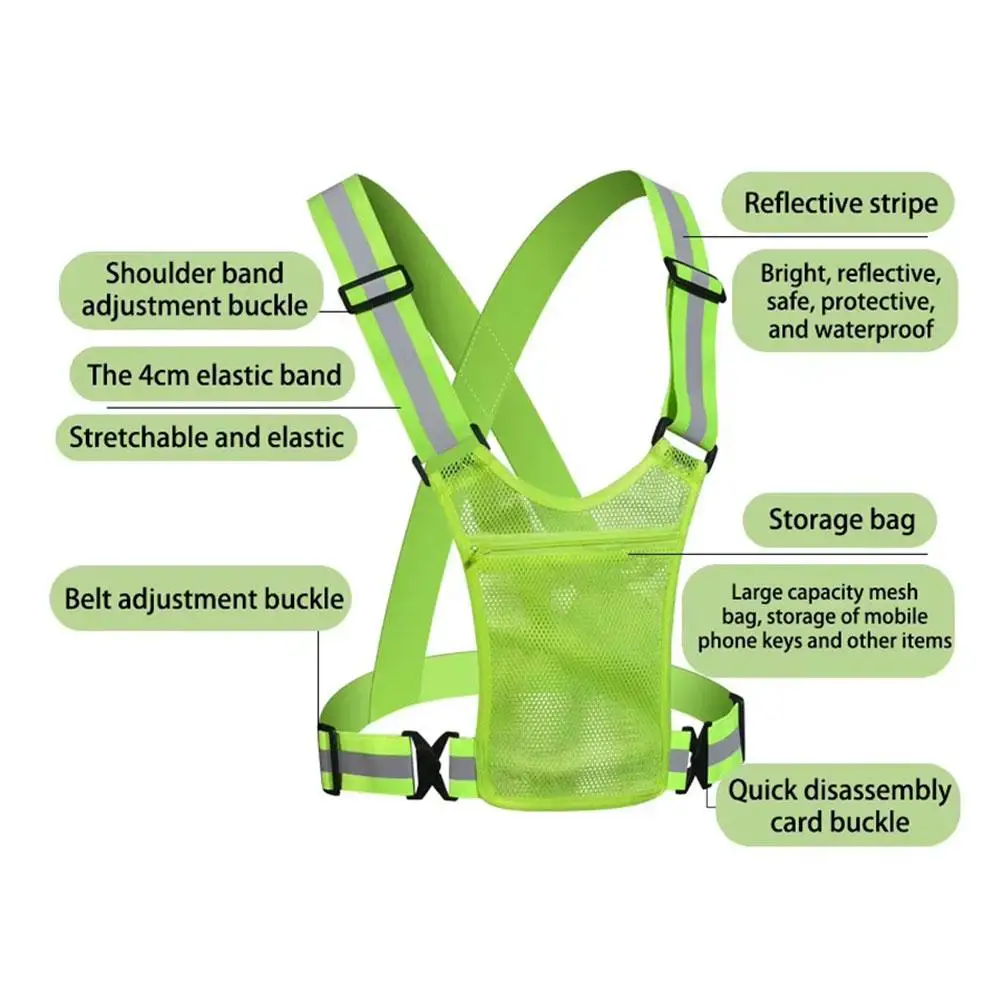 سترات عاكسة للسلامة خفيفة الوز - مراجعة Running Gear Reflective وسعره