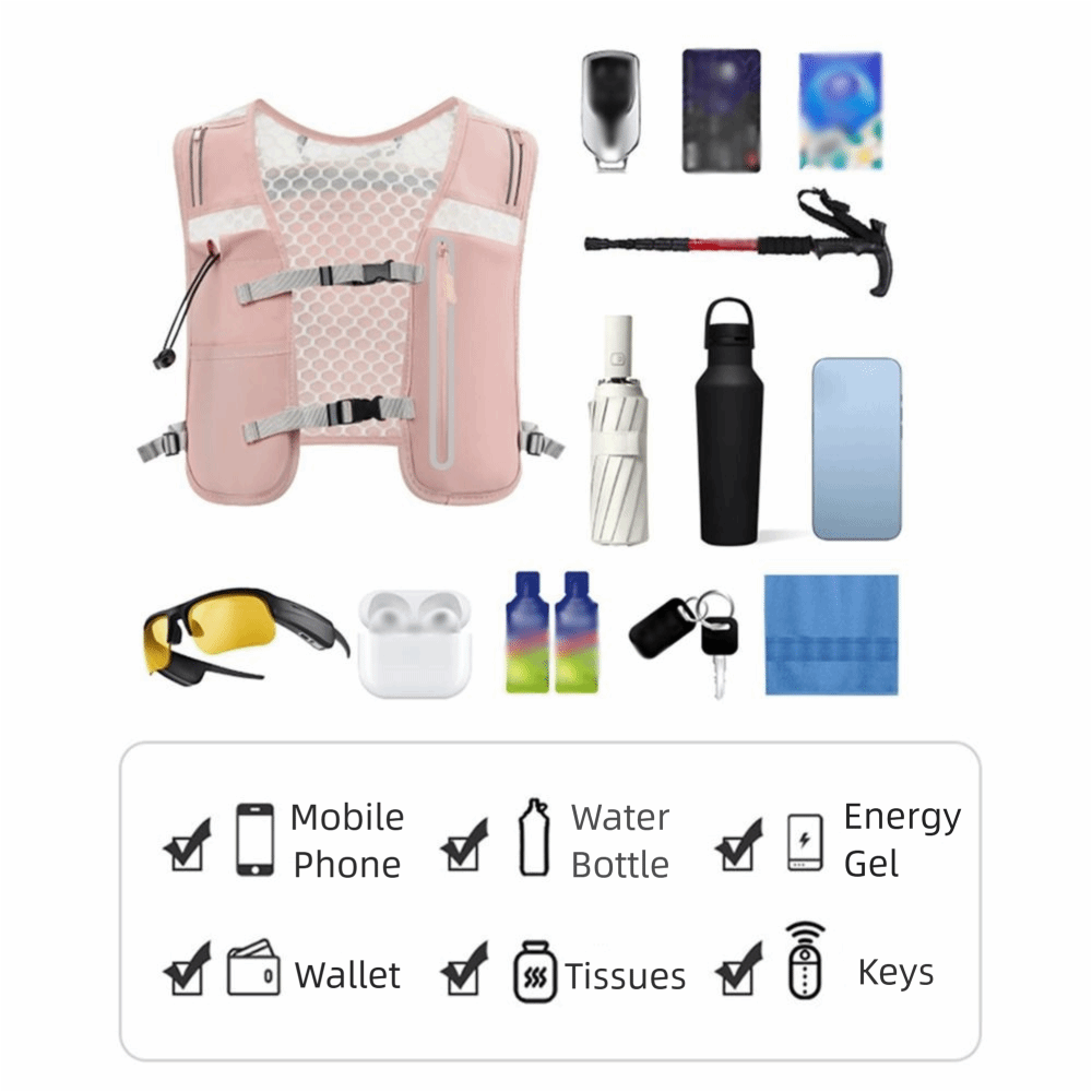 عاكس عاكس تشغيل سترة حزمة 4L 5 - مراجعة Running Gear Reflective وسعره