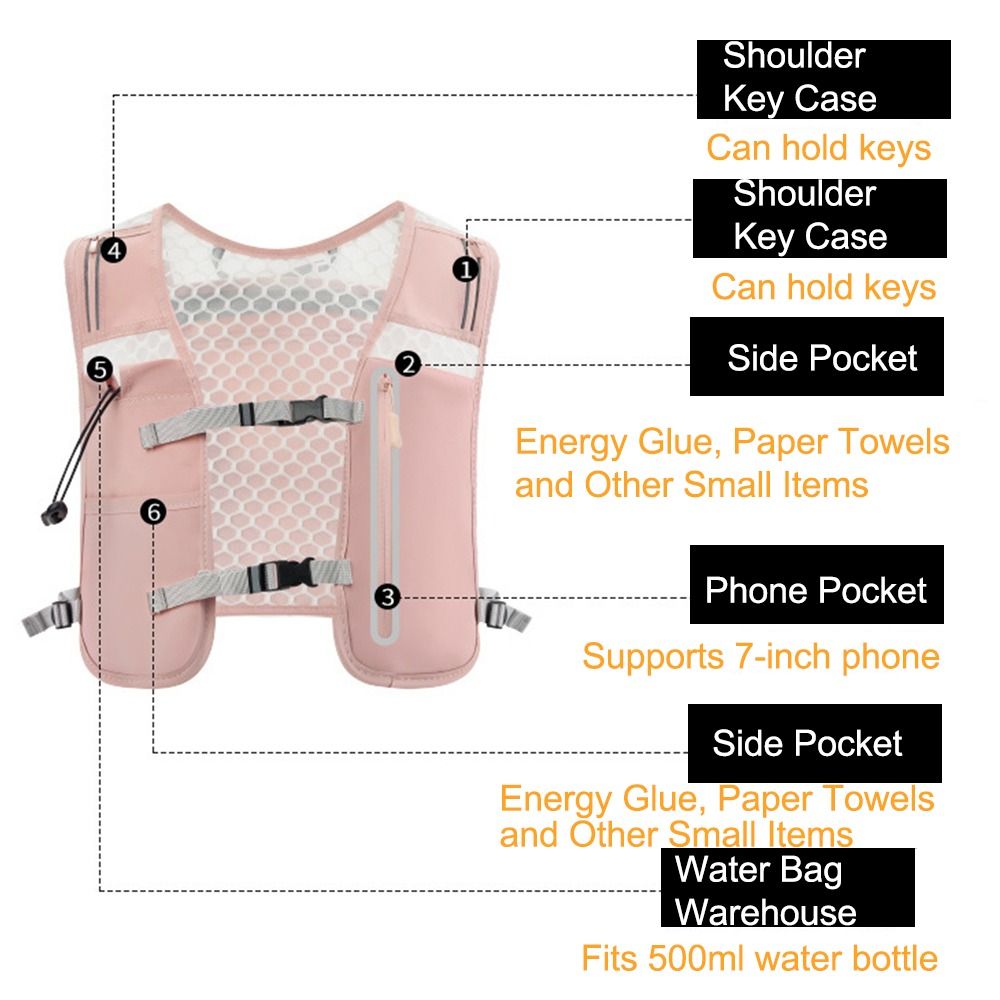 عاكس عاكس تشغيل سترة حزمة 4L 5 - مراجعة Running Gear Reflective وسعره
