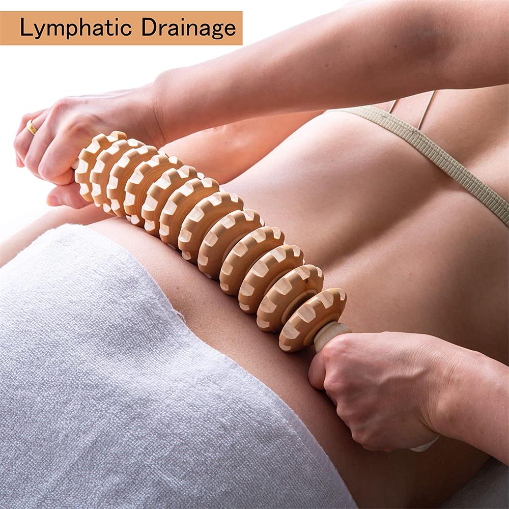 منحني الخشب تدليك الأسطوانة عص - مراجعة Muscle Roller Stick وسعره