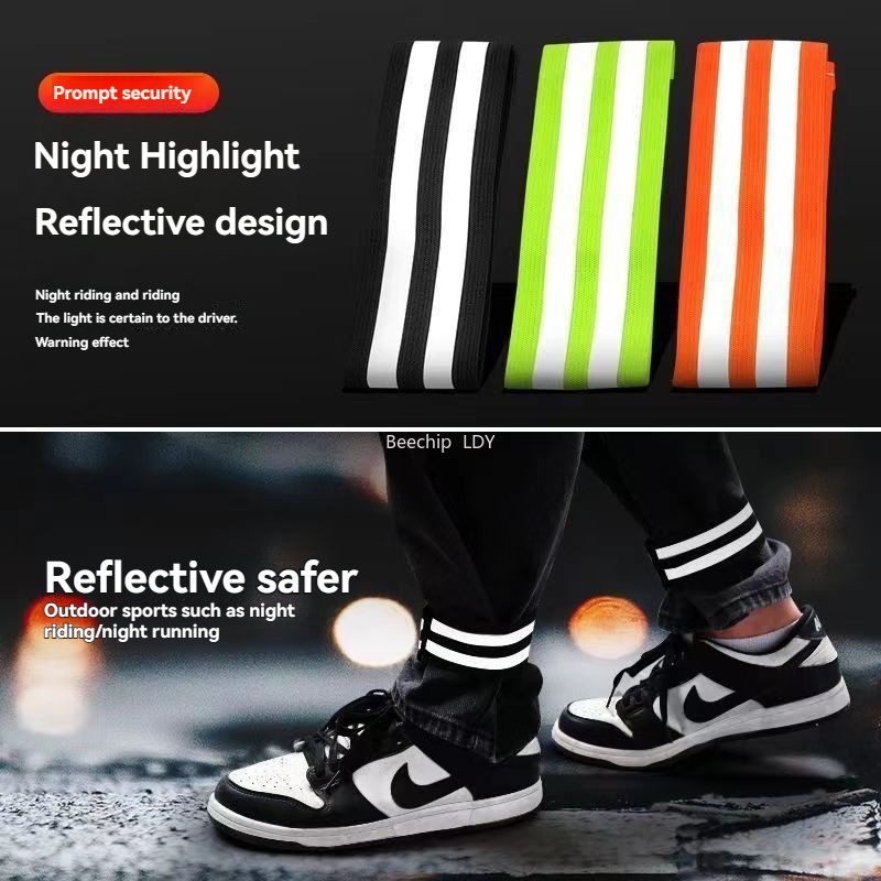 أربطة سراويل الدراجات العاكسة  - مراجعة Running Gear Parts وسعره