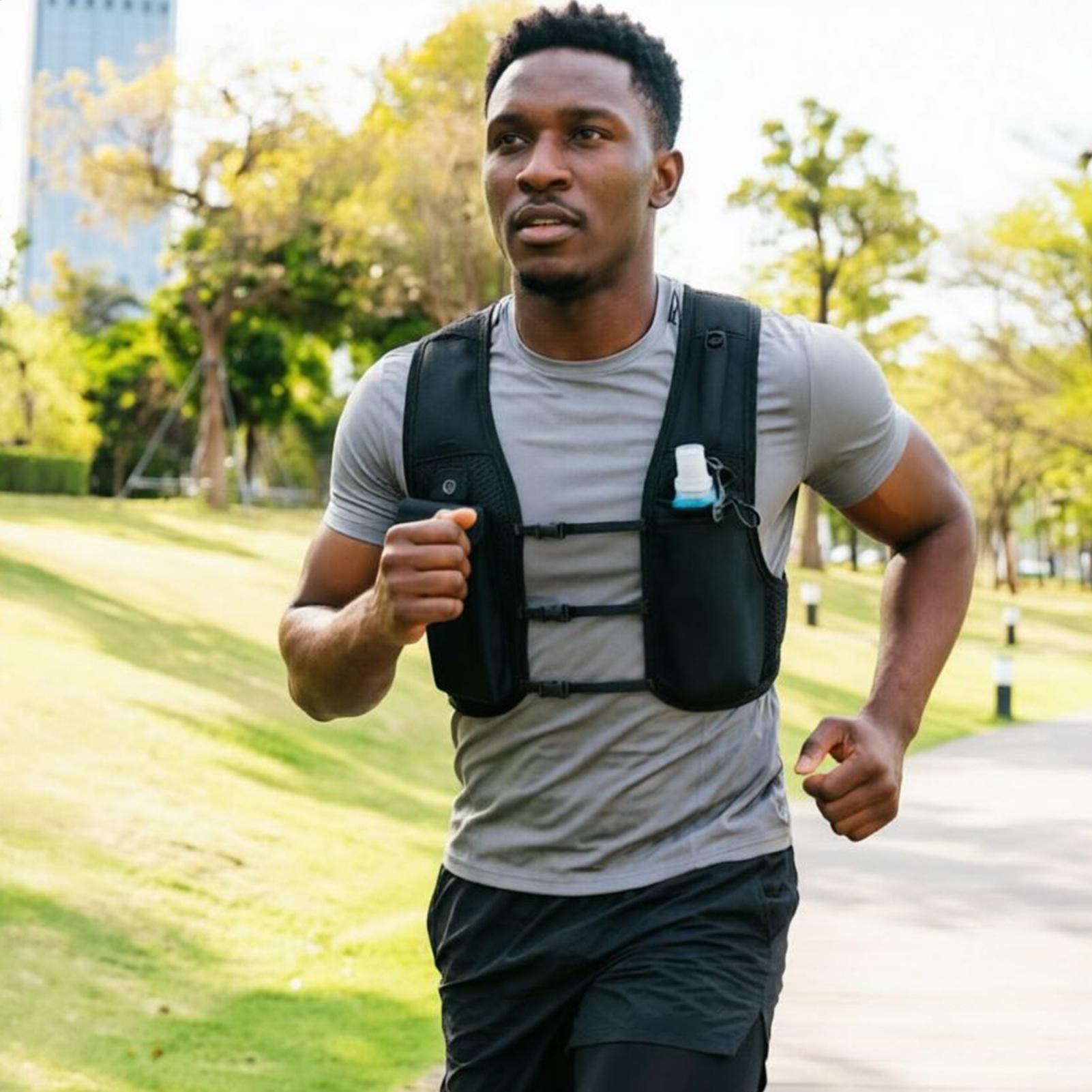 سترة جري عاكسة للضوء مع حقيبة  - مراجعة Running Gear Reflective وسعره