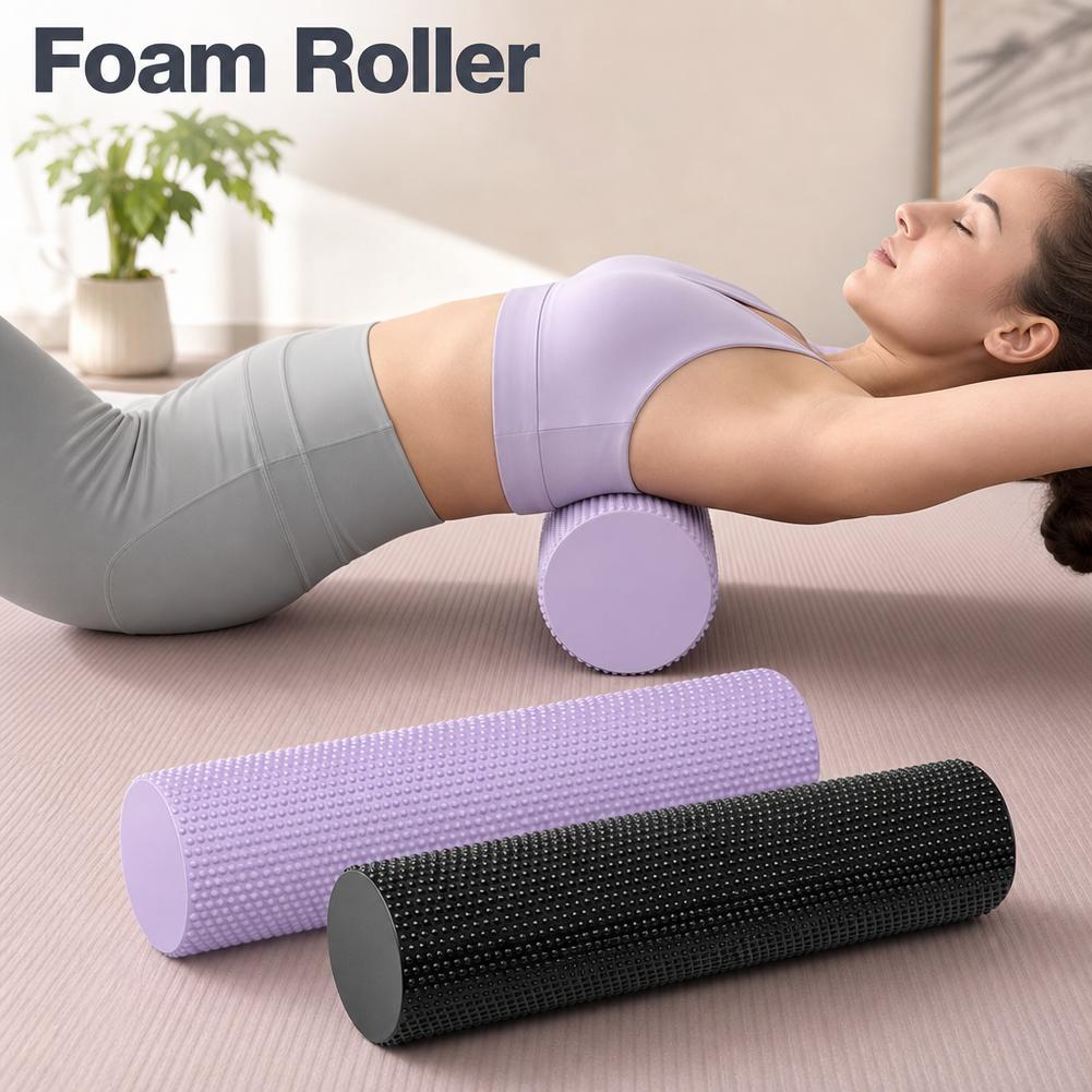 بكرة رغوية لليوجا من مادة EVA  - مراجعة Muscle Roller Stick وسعره