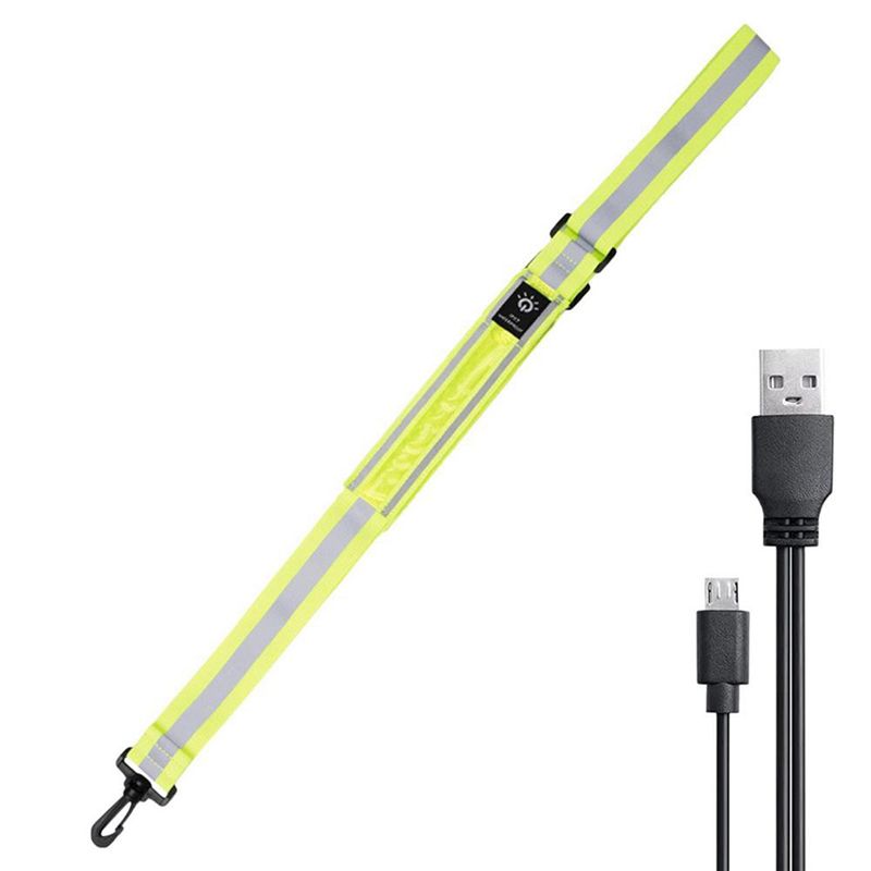 حزام عاكس LED من ABPF، معدات ا - مراجعة Running Gear At Night وسعره